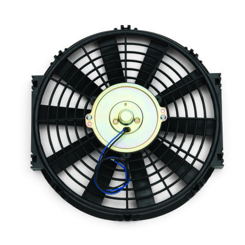 Electric Radiator Fan; High Performance Model w/Bowtie Logo; 12 Inch; 1200CFM